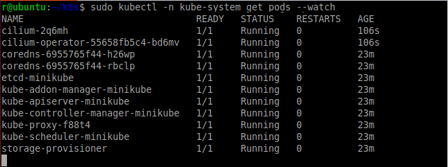 Minikube 1 6 2 Cilium 1 6 5 On Ubuntu 19 10 7th Zero