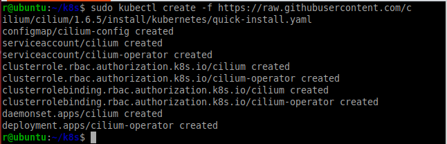 Minikube 1 6 2 Cilium 1 6 5 On Ubuntu 19 10 7th Zero